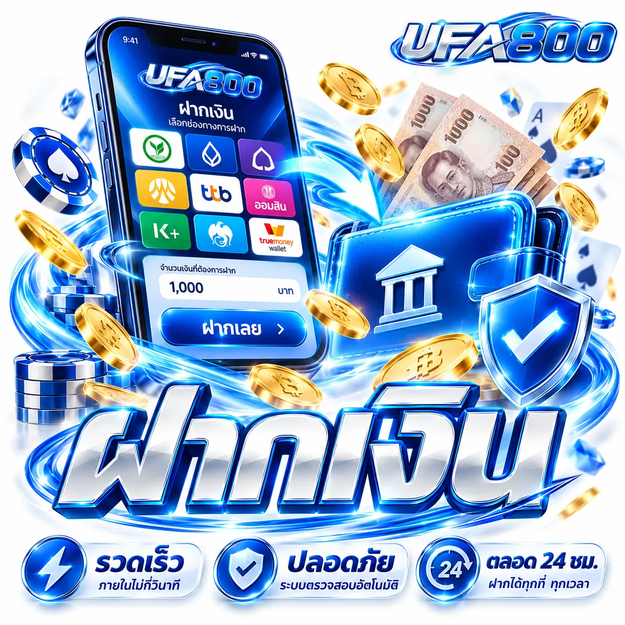 UFA800 - ฝากเงิน